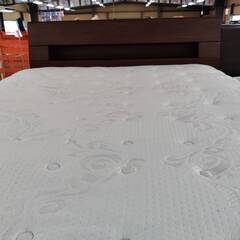【愛品倶楽部柏店】ニトリ セミダブルベッド (ロデリック-S MBR / Nスリープ ハード H3-CR ベース部) フレーム＆マットレスSETの画像