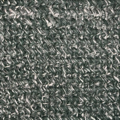 IKEAのダークグリーンのフラットウーブンラグです。の画像