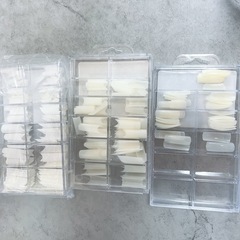 ネイル　ハーフチップ　検定用の画像