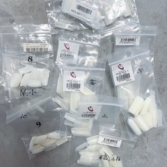 ネイル　ハーフチップ　検定用の画像