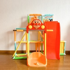 アンパンマン  ジャングルジム　滑り台の画像