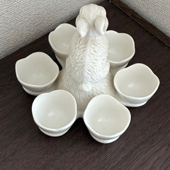 【KROMER】うさぎ小物入れインテリアの画像