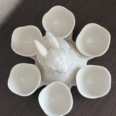 【KROMER】うさぎ小物入れインテリアの画像