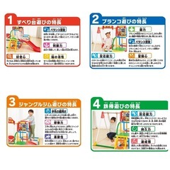 アンパンマン  ジャングルジム　滑り台の画像