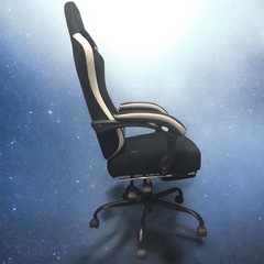 GTPLAYER ゲーミングチェア ファブリック オットマン 椅子 イス テレワーク 腰痛対策 pcチェア デスクチェア 蒸れない ソファーの座 2025年6月購入の画像
