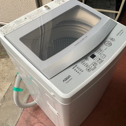 【まとめ買い価格】 洗濯機 AQW-GS50J 5.0 2021 家電Se079 2021年洗濯機】5.0kg AQW-GS50JBK アクア (toooshi) 公津の杜の