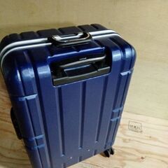 【相模原市中央区田名】美品!! A.L.I アジアラゲージ スーツケース 74L alimax G マットネイビー  TSAロック搭載 キャリーカートの画像