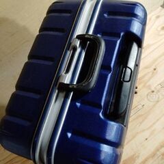 【相模原市中央区田名】美品!! A.L.I アジアラゲージ スーツケース 74L alimax G マットネイビー  TSAロック搭載 キャリーカートの画像