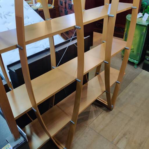 愛品倶楽部柏店】ASPLUND アスプルンド ブックシェルフ MONDO 曲線の