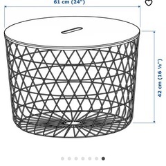 40%OFF　リビングテーブル　IKEA クヴィストブロー　ホワイトの画像