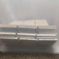 △  床タイル  土間タイル 陶板 陶磁器 パネル 板 シート 10シート＋2かけらおまとめ 汚れあり 現状渡しの画像