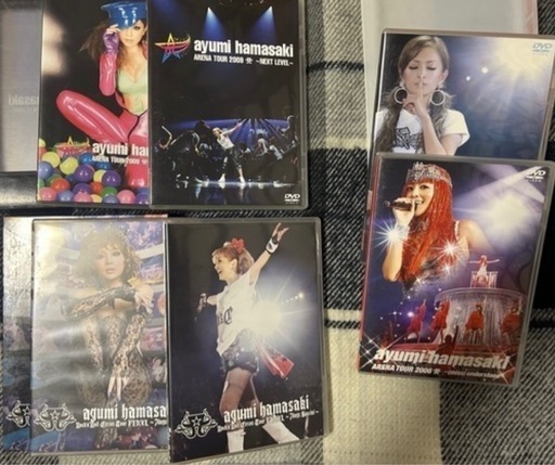 浜崎あゆみライブDVD10枚セット