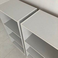白　カラーボックス　2個セットの画像