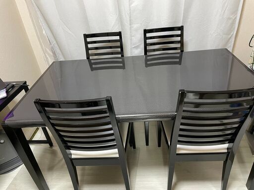 大塚家具 秋田木工 ダイニング5点セット