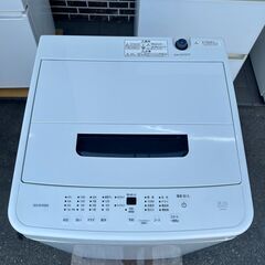 美品！洗濯機 アイリス IAW-T504 2024年 5kg【安心の3ヶ月保証】💳自社配送時🌟代引き可💳※現金、クレジット、スマホ決済対応※の画像