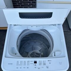 美品！洗濯機 アイリス IAW-T504 2024年 5kg【安心の3ヶ月保証】💳自社配送時🌟代引き可💳※現金、クレジット、スマホ決済対応※の画像
