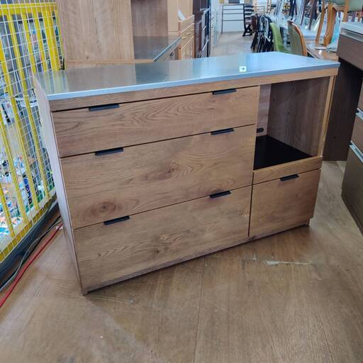 愛品倶楽部柏店】unico ウニコ キッチンカウンター W1230 ADDAY 幅123cm