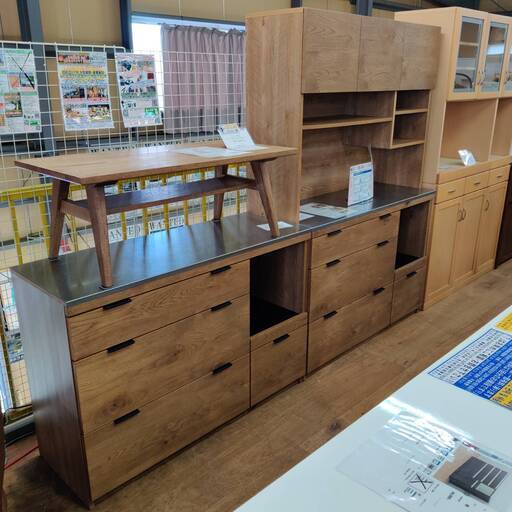 愛品倶楽部柏店】unico ウニコ キッチンカウンター W1230 ADDAY