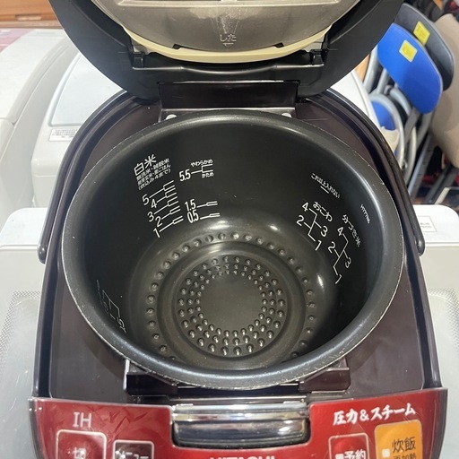 HITACHI5.5合炊き炊飯器2020年製RZ－TS103M一か月保証付き
