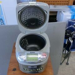 炊飯器 3合炊き 2005年製 象印 NP-GA05 シルバー 札幌 西野店の画像
