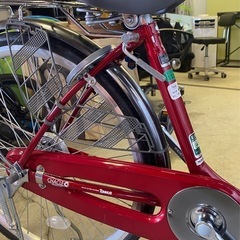 ※ 自転車　SALUTE 24インチ　切り替えなし　LEDオート　鍵付きの画像