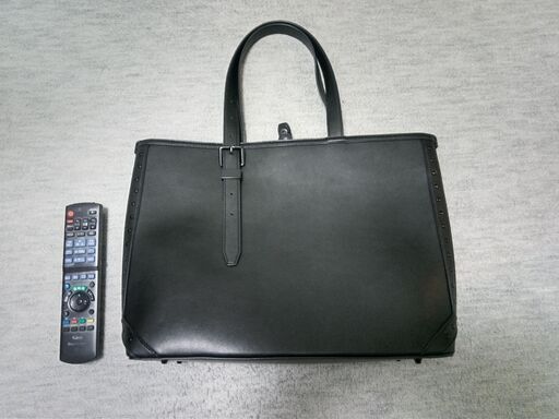 キングス　トートバッグ 横型 マイクロファイバーレザー製