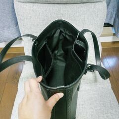 キングス　トートバッグ 横型 マイクロファイバーレザー製の画像