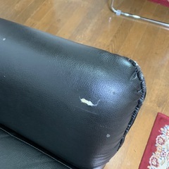 ソファー ブラックの画像