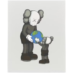 KAWS PRINTS THE PROMISE シルクスクリーンの画像