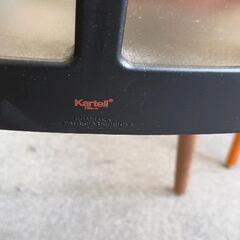 0801-174 トーヨーキッチン Kartell カムバックチェア ブラックの画像
