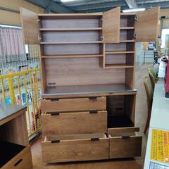 【愛品倶楽部柏店】unico ウニコ キッチンボード W1230 ADDAY 幅123cmの画像