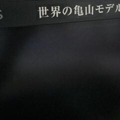SHARP　世界の亀山モデル　46型　リモコン・取扱説明書付きの画像