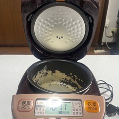訳あり象印炊飯器3合炊きの画像