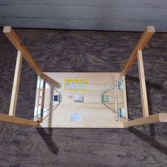 折りたたみテーブル MUJI 無印良品 W800xD500xH700mm 25h菊Eの画像