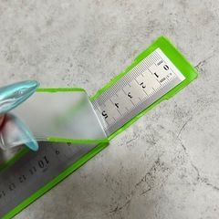 ネイル　オフ　アルミ　定規,ケース付きの画像