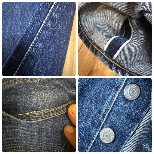 Levis usa製 201XX W36 BIG E 555 復刻 赤耳 (FBF) 東郷の