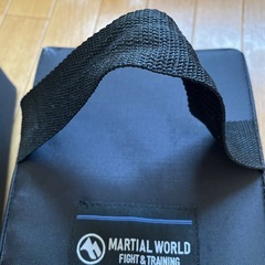 キックミット　超軽量　黒　2個　キックボクシング　空手の画像