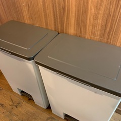 ペダル式ゴミ箱　ゴミ箱　蓋付き　45ℓ ２個セットの画像