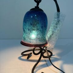 琉球ガラス　ランプの画像