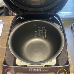 象印　圧力IH式炊飯器　5.5合　2018年製　NP－ZS10　一か月保証付き　【リサイクルショップ道楽屋】の画像