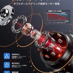 【新品】ハンディクリーナー 車用コードレス掃除機の画像