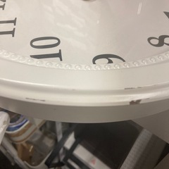 IKEA SONDRUM  静音掛け時計　直径35㎝　傷ありの画像