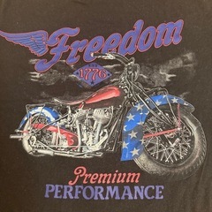 フリーダム パフォーマンス celebrate バイク Tシャツ L ハーレーの画像