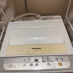 洗濯機 パナソニックの画像