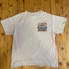 THUNDER BEACH サンダービーチ Tシャツ バイカー グレー Lの画像