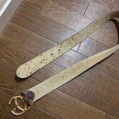 old gucci GGキャンバス ベルトの画像