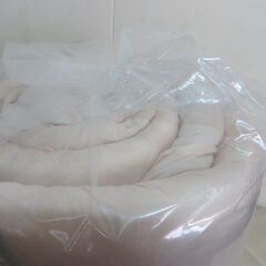 1-4未使用/新品　布団7点セット シングル 中綿1.6kg 抗菌 防臭 洗える 布団セット 収納ケース付 固綿三層敷布団 掛布団 敷布団 枕 ラベンダーグレーの画像
