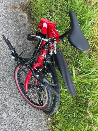 名古屋市内お届け無料20インチ折りたたみ自転車ランボルギーニ