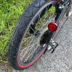 名古屋市内お届け無料20インチ折りたたみ自転車ランボルギーニの画像