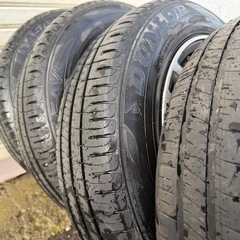 中古 MANARY VERTEC VR-5 DUNLOP ENASAVE 175/65R15の画像